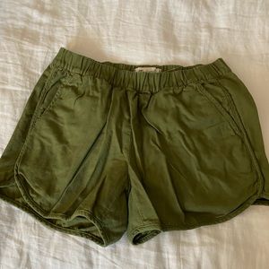 Fabric shorts